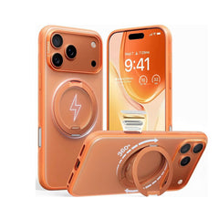 TORRAS Funda Ostand Pro Series con Soporte para iPhone 17 Pro Compatible con MagSafe, Naranja