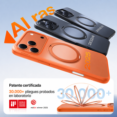TORRAS Funda Ostand Pro Series con Soporte para iPhone 17 Pro Max Compatible con MagSafe, Naranja