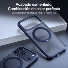 TORRAS Funda Ostand Pro Series con Soporte para iPhone 17 Pro Compatible con MagSafe, Azul Marino