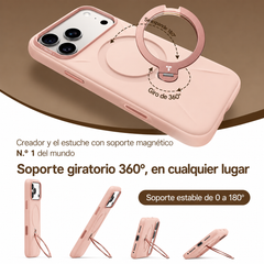 TORRAS Funda Ostand Spin Softune Series iPhone 17 Pro Max Rosa