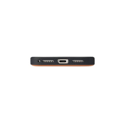 TORRAS Funda Ostand Spin VegSkin Series con Soporte para iPhone 17 Pro Compatible con MagSafe, Marrón