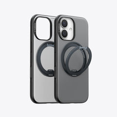 TORRAS Funda Ostand R Fitness Series con Soporte para iPhone 17 Compatible con MagSafe, Negro