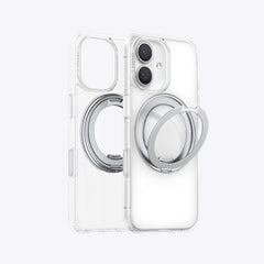 TORRAS Funda Ostand R Fitness Series con Soporte para iPhone 17 Compatible con MagSafe, Transparente