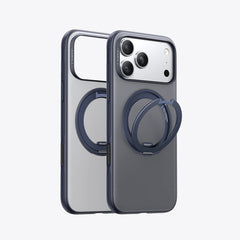 TORRAS Funda Ostand R Fitness Series con Soporte para iPhone 17 Pro Compatible con MagSafe, Azul Marino