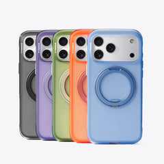 TORRAS iPhone 17 Pro Case – Compatible with MagSafe and Rotatable Stand O3 Air Forest Green, Protective and Precise Fit
