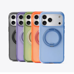 TORRAS Case for iPhone 17 Pro Max - MagSafe Compatible Case with Rotatable Stand O3 Air Island Blue, Protection and Precise Fit