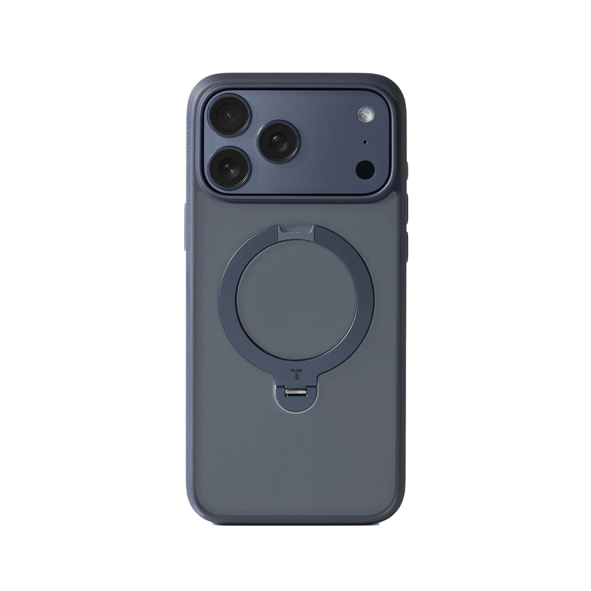 TORRAS Funda Ostand Spin Series con Soporte para iPhone 17 Pro Max/18 Pro Max Compatible con MagSafe, Azul Marino