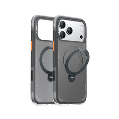 TORRAS Case for iPhone 17 Pro Max - MagSafe Compatible Cover with Ostand Q3 Air Rotatable Stand, Black, Protection and Precise Fit