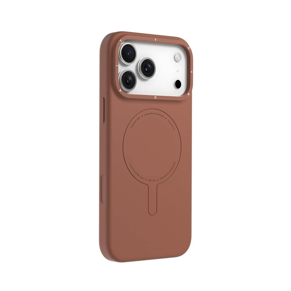YOUNGKIT Funda Touch para iPhone 17 Pro/18 Pro Compatible con MagSafe, Carey