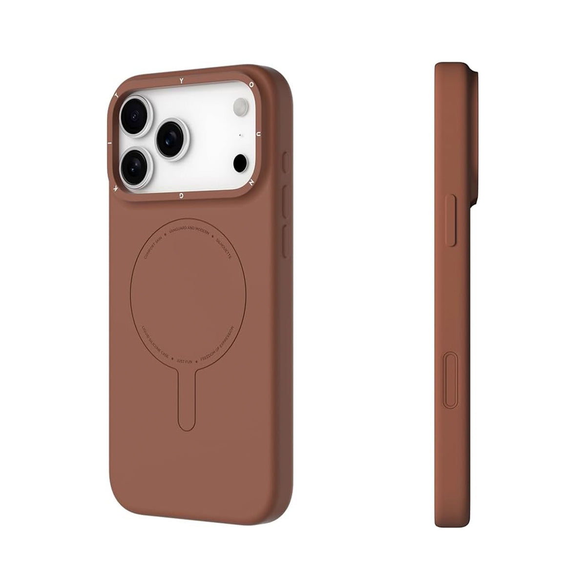 YOUNGKIT Funda Touch para iPhone 17 Pro/18 Pro Compatible con MagSafe, Carey