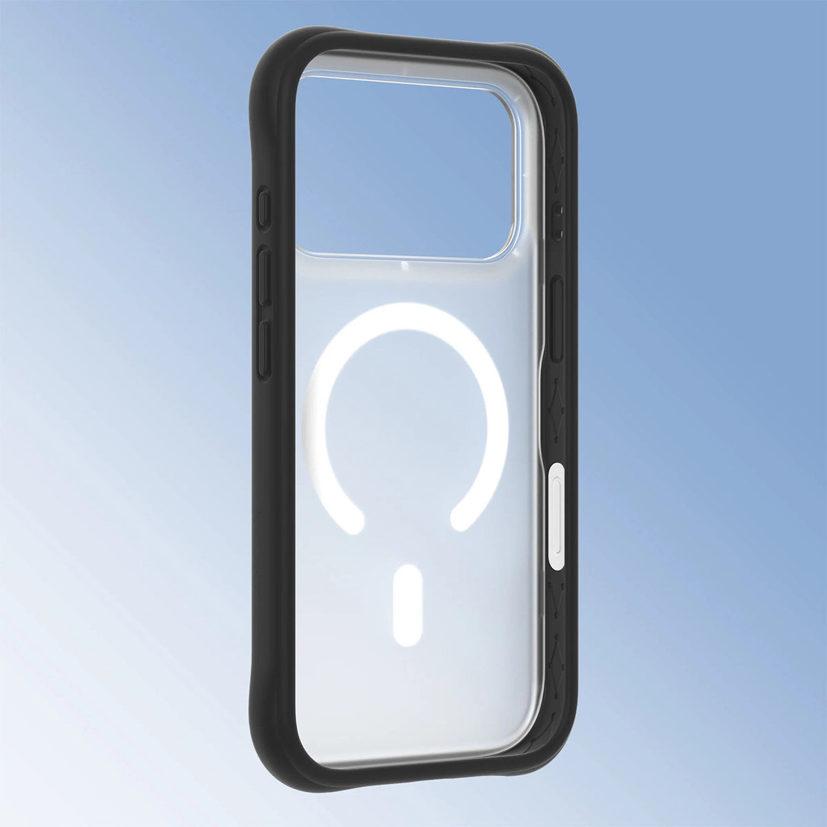 YOUNGKIT Case for iPhone 17 Pro – Dynamic II Black Transparent Magnetic Silicone Case, Modern Design and Precise Fit