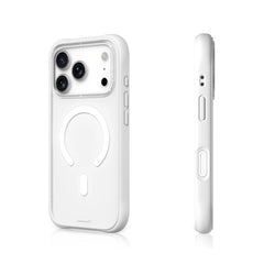 YOUNGKIT Funda para iPhone 17 Pro – Carcasa Magnética Dynamic II Blanca, Diseño Modernoy Ajuste Preciso