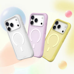 YOUNGKIT Case for iPhone 17 Pro Max – Dynamic II White Magnetic Case, Modern Design and Precise Fit