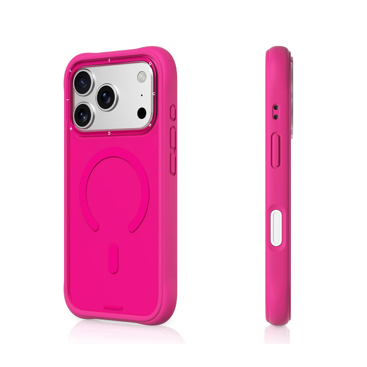 YOUNGKIT Case for iPhone 17 Pro Max - Dynamic II Barbie Pink Magnetic Case, Modern Design and Precise Fit