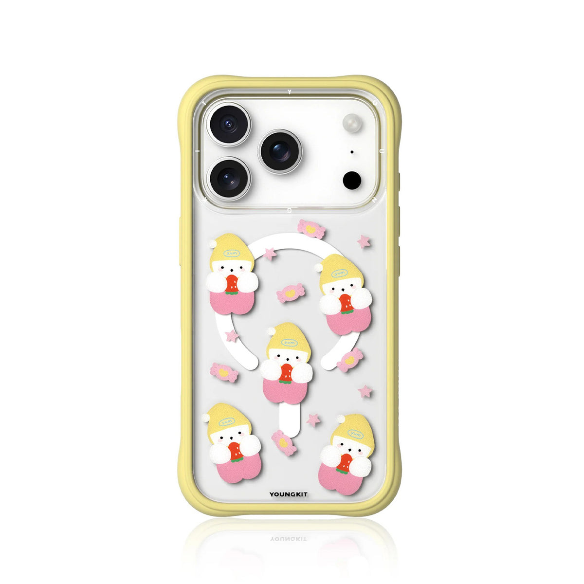 YOUNGKIT Funda Sweetheart Express para iPhone 17 Pro Max/18 Pro Max Compatible con MagSafe, Sweet Cottage