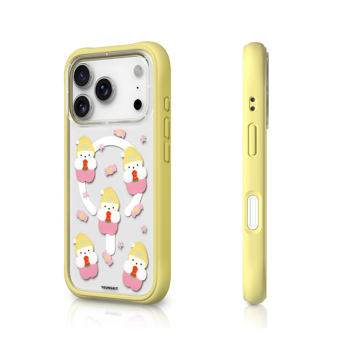 YOUNGKIT Funda Sweetheart Express para iPhone 17 Pro Max/18 Pro Max Compatible con MagSafe, Sweet Cottage