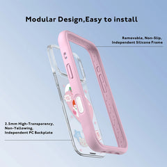 YOUNGKIT iPhone 17 Pro Max Case – CH Sweetheart Express The Strawberry Squad Magnetic Case, Illustrated Design and Precise Fit