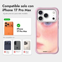 YOUNGKIT iPhone 17 Pro Max Case – CH Authentic The Girl’s Gaze Magnetic Case, Illustrated Design and Precise Fit