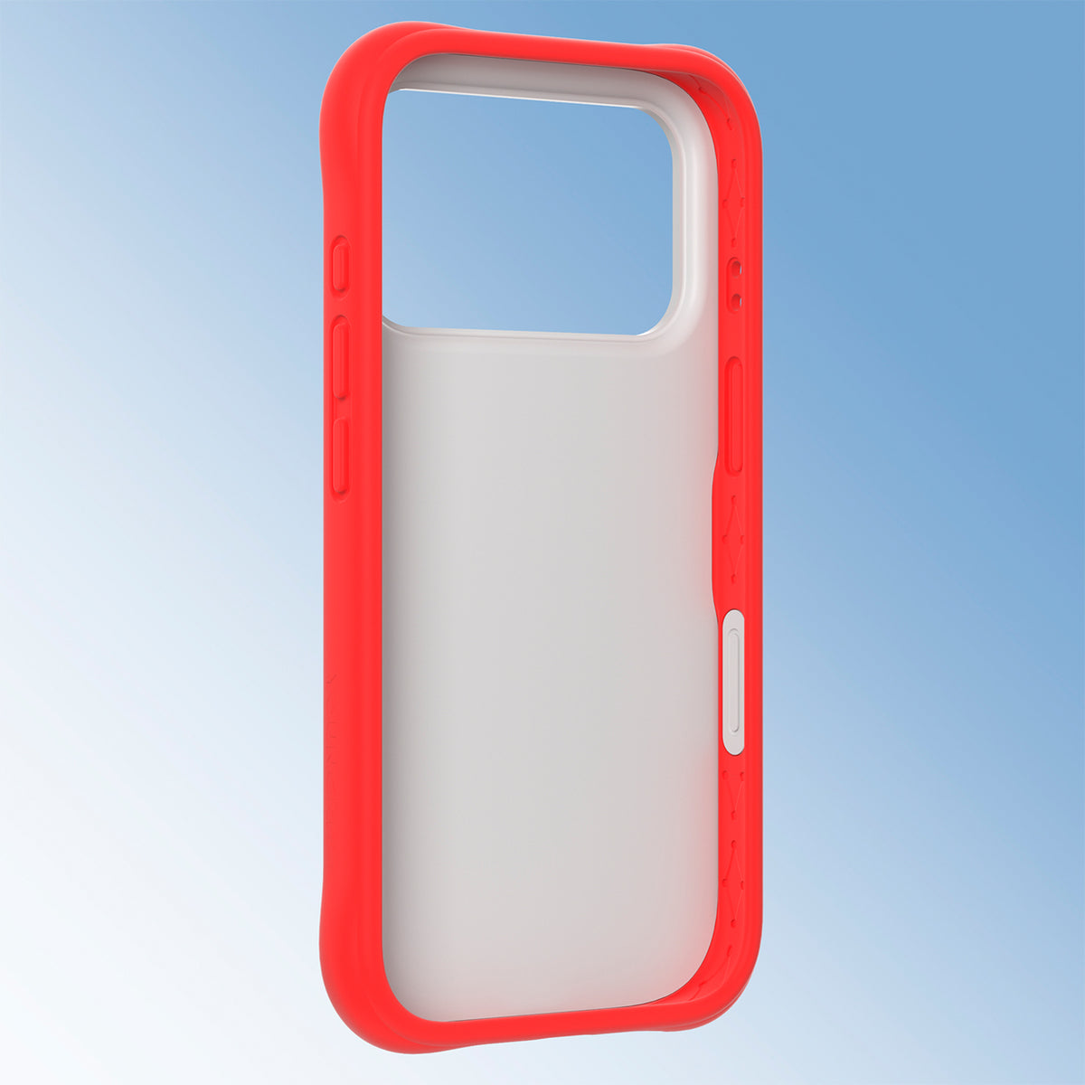 YOUNGKIT Funda CH3 Coffee Time 2.0 para iPhone 16 Pro Compatible con MagSafe, Marco de Silicona y Trasera Removible, Qué Bien Está, Roja