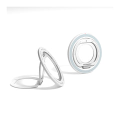 YOUNGKIT Soporte Anilla Magnética Universal Compatible con MagSafe, Plata Titanio