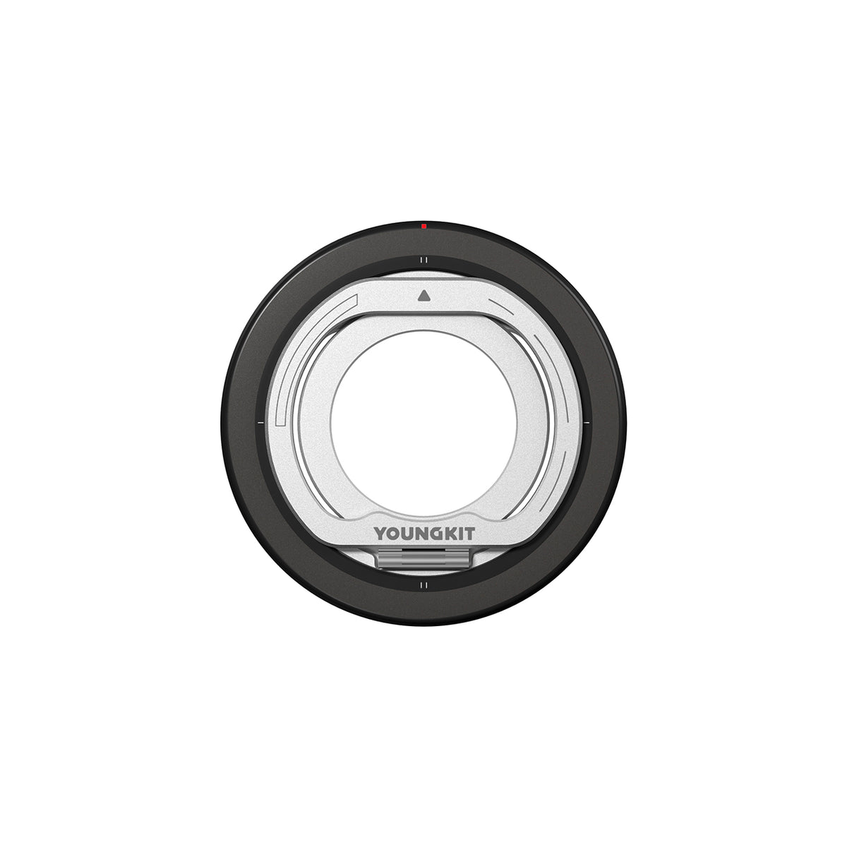 YOUNGKIT Soporte Anilla Magnética Universal Compatible con MagSafe, Negro Noche