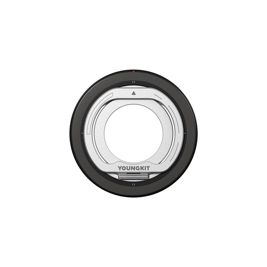 YOUNGKIT Soporte Anilla Magnética Universal Compatible con MagSafe, Negro Noche