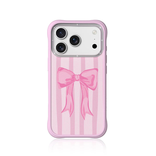 YOUNGKIT Case for iPhone 17 Pro Max – CH4 Swan Kiss Ballet Ribbon Magnetic Case, Illustrated Design and Precise Fit
