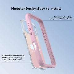 YOUNGKIT Case for iPhone 17 Pro Max – CH4 Swan Kiss Ballet Ribbon Magnetic Case, Illustrated Design and Precise Fit