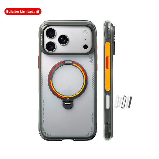 TORRAS Funda Ostand Q3 Air Football Limited iPhone 17 Pro Max Iron Germany