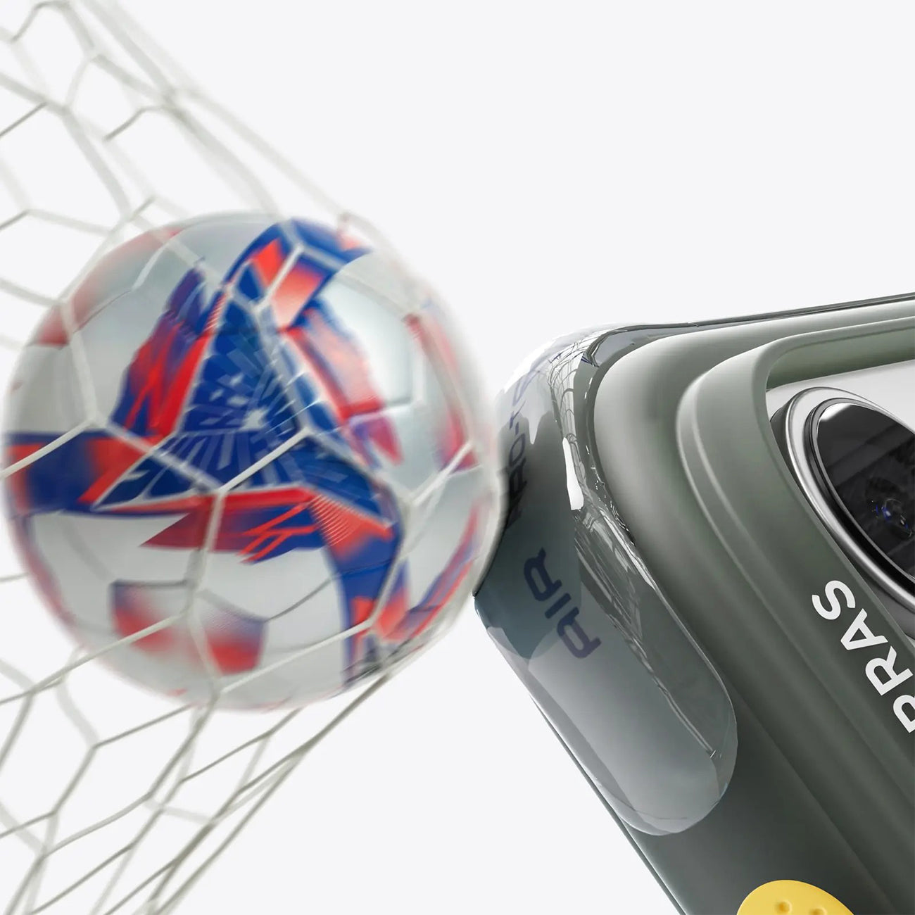 TORRAS Funda Ostand Q3 Air Football Limited con Soporte para iPhone 17 Pro/18 Pro Compatible con MagSafe, Iron Germany