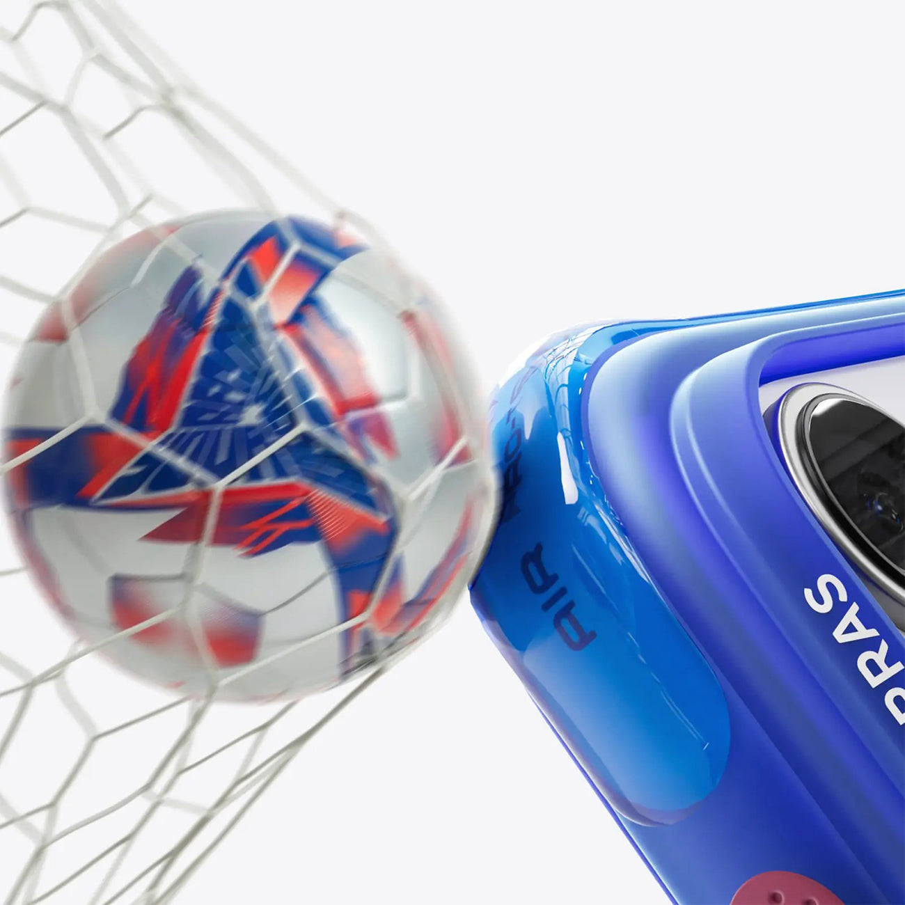 TORRAS Funda Ostand Q3 Air Football Limited con Soporte para iPhone 17 Pro/18 Pro Compatible con MagSafe, Starlight USA