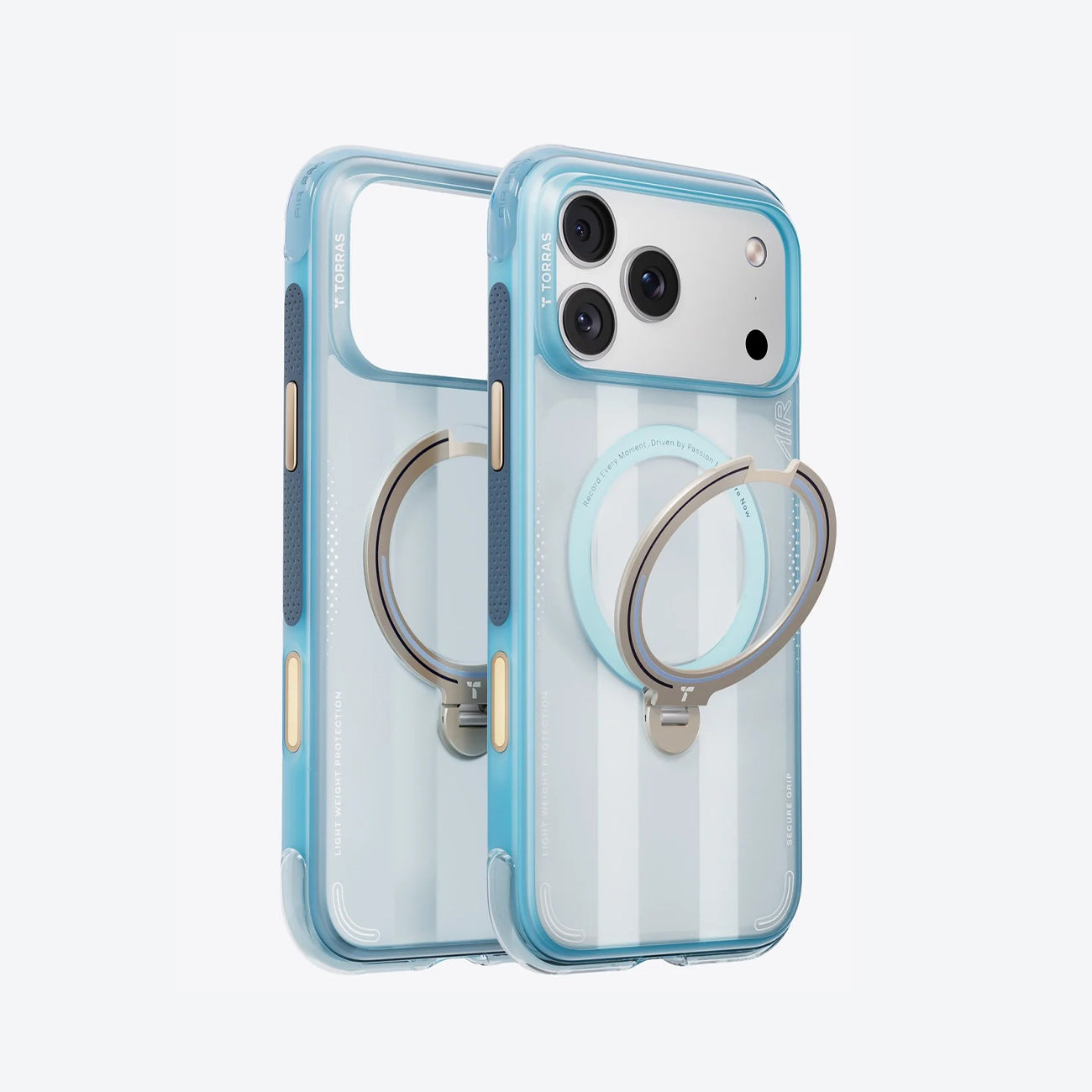 TORRAS Funda Ostand Q3 Air Football Limited con Soporte para iPhone 17 Pro Max/18 Pro Max Compatible con MagSafe, Pampas Eagle Argentina