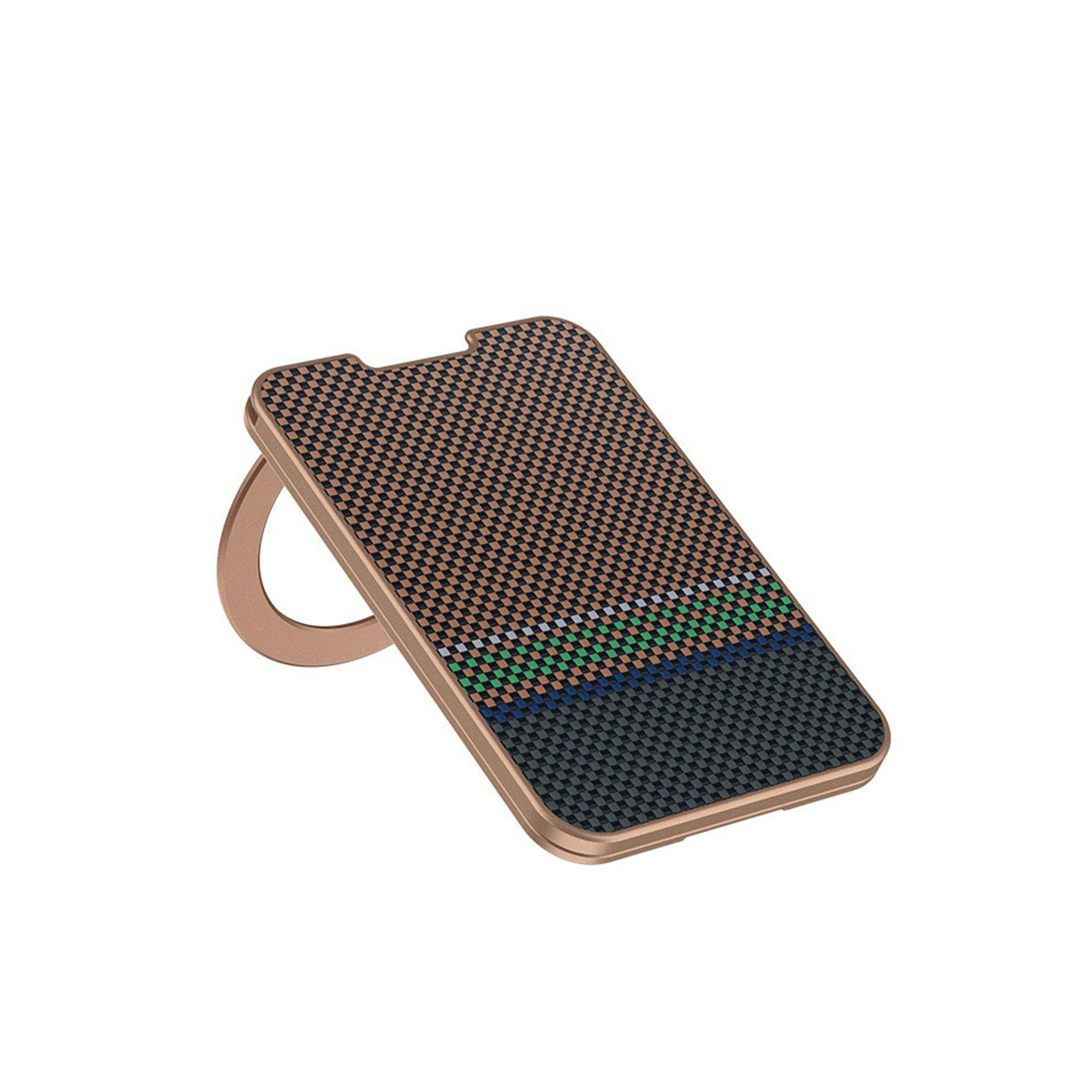 Benks Tarjetero Magnético ArmorGo de Fibra de Aramida Kevlar, Aurora