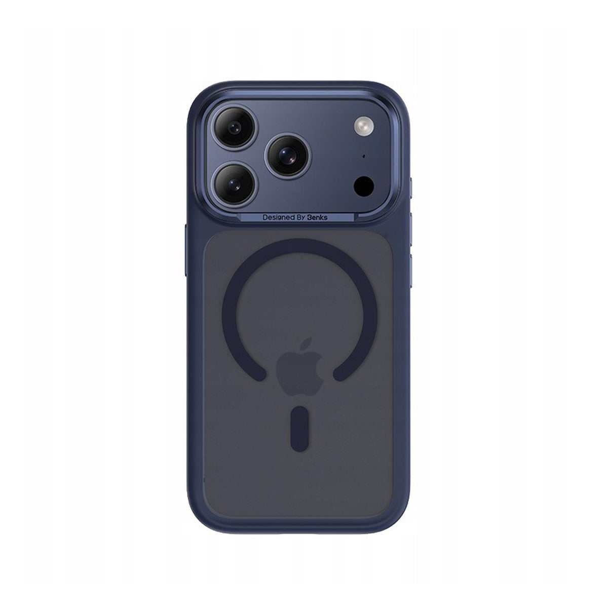 Benks Funda Mist Mate Antihuellas para iPhone 17 Pro/18 Pro Compatible con MagSafe, Azul