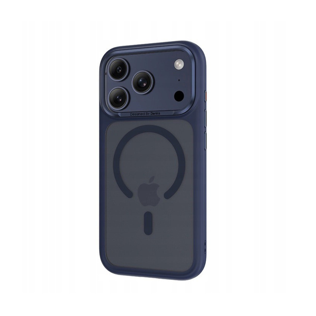 Benks Funda Mist Mate Antihuellas para iPhone 17 Pro Max/18 Pro Max Compatible con MagSafe, Azul