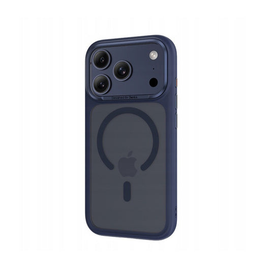 Benks Case for iPhone 17 Pro - Blue MagSafe Case, Matte Anti-Fingerprint Finish with Camera Button and Precise Fit