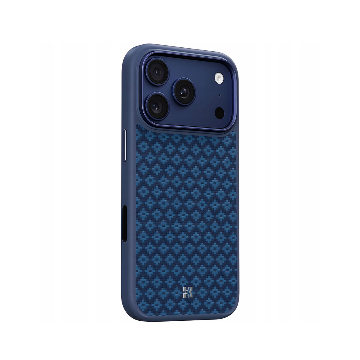 Benks Case for iPhone 17 Pro Max – Kevlar Fiber ArmorGrid MagSafe Case Blue, Ultra-Thin with Drop Protection and Precise Fit