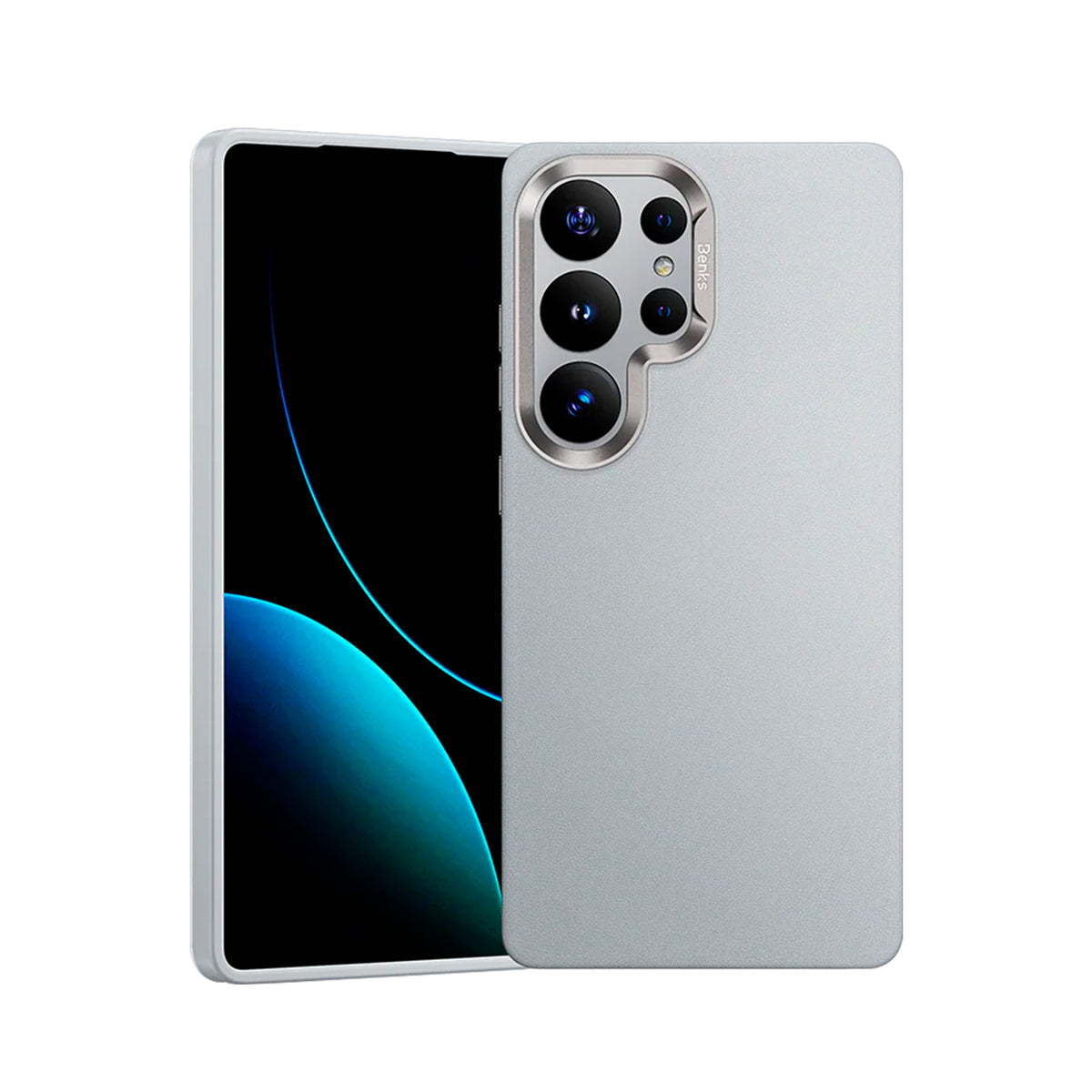Benks Funda VitaPro para Galaxy S26 Ultra con Anillo Magnético, Gris