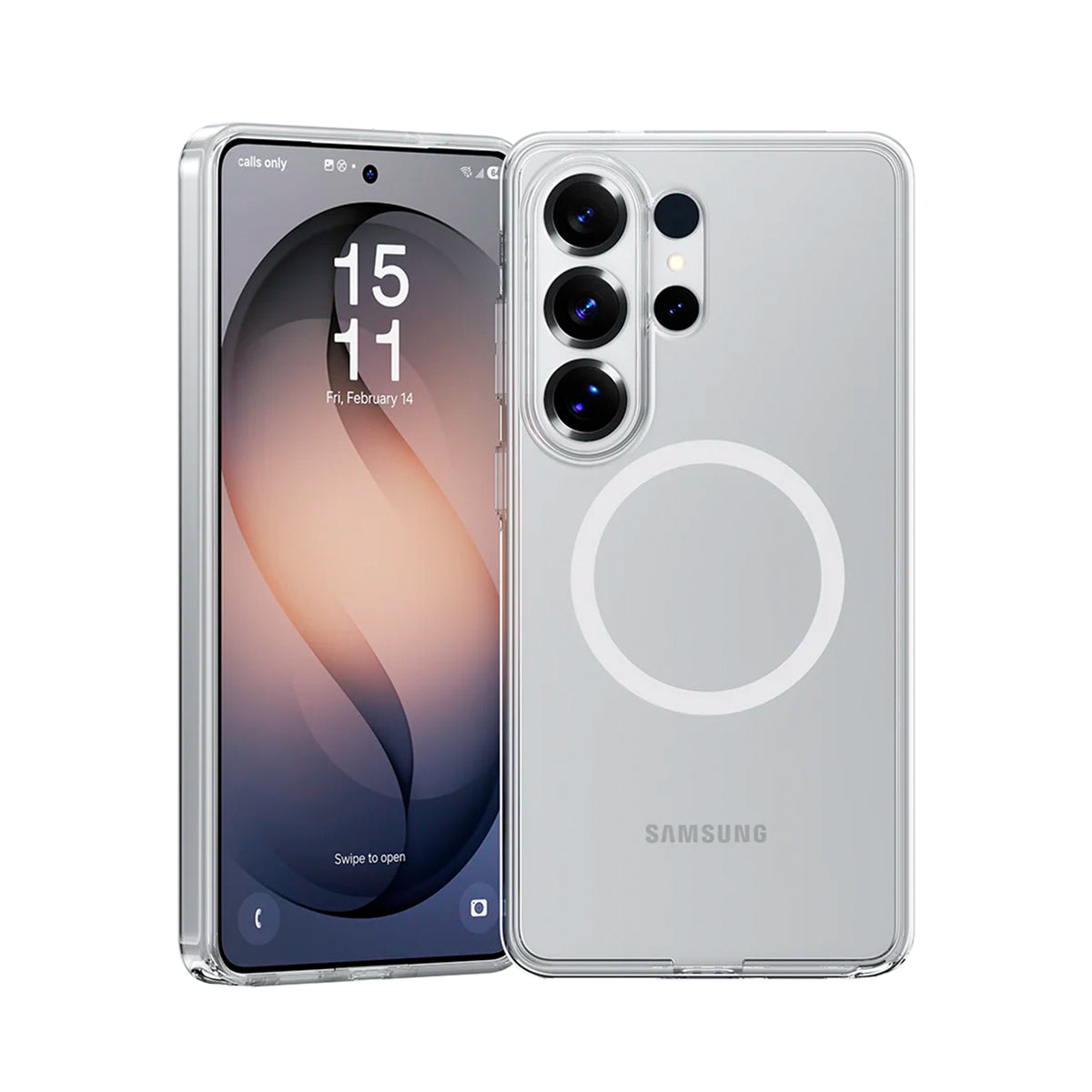 Benks Funda Magnetic Cristal para Galaxy S26 Ultra con Anillo Magnético, Transparente