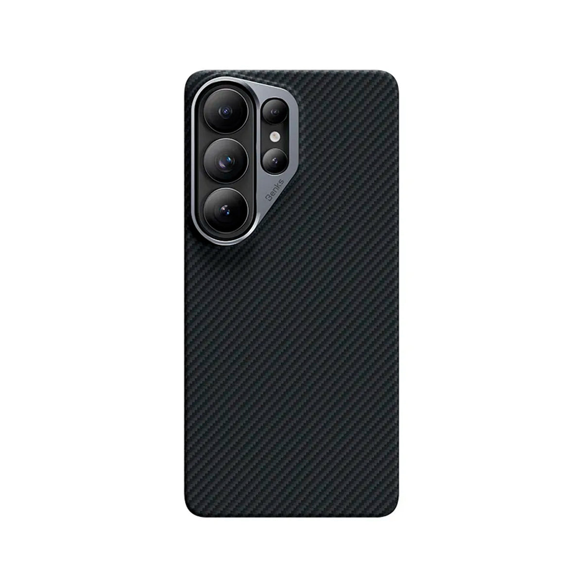 Benks Funda ArmorAir de Fibra de Aramida Kevlar 600D para Galaxy S26 Ultra con Anillo Magnético, Negro