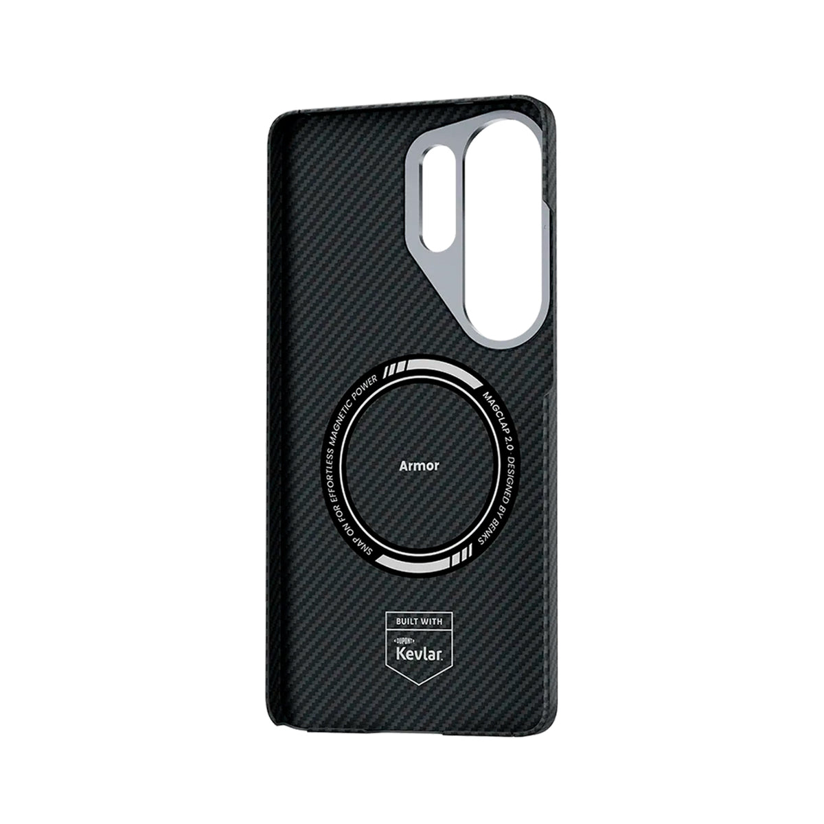 Benks Funda ArmorAir de Fibra de Aramida Kevlar 600D para Galaxy S26 Ultra con Anillo Magnético, Negro