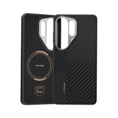 Benks Funda ArmorPro Montage de Fibra de Aramida Kevlar para Galaxy S26 Ultra con Anillo Magnético, Negro