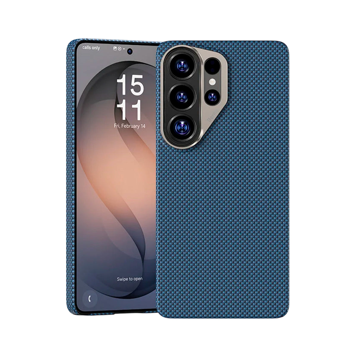 Benks Funda ArmorTint de Fibra de Aramida Kevlar para Galaxy S26+, Azul