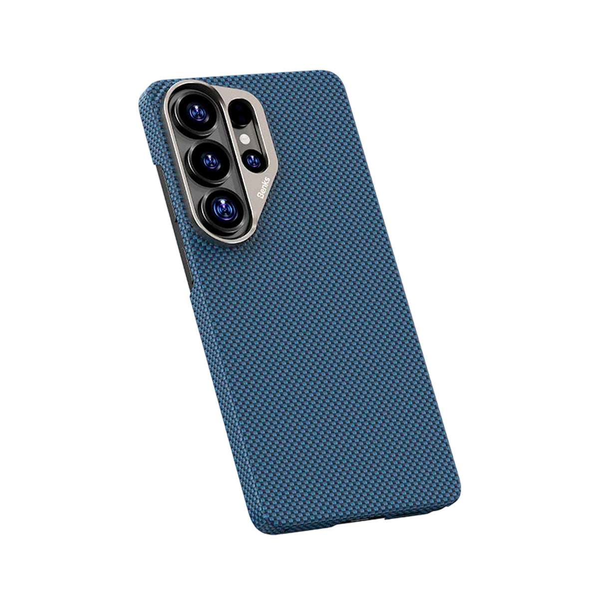 Benks Funda ArmorTint de Fibra de Aramida Kevlar para Galaxy S26+, Azul
