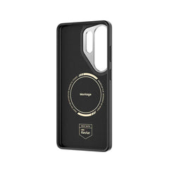 Benks Funda ArmorPro ArmorGrid de Fibra de Aramida Kevlar para Galaxy S26 Ultra con Anillo Magnético, Negro Obsidiana