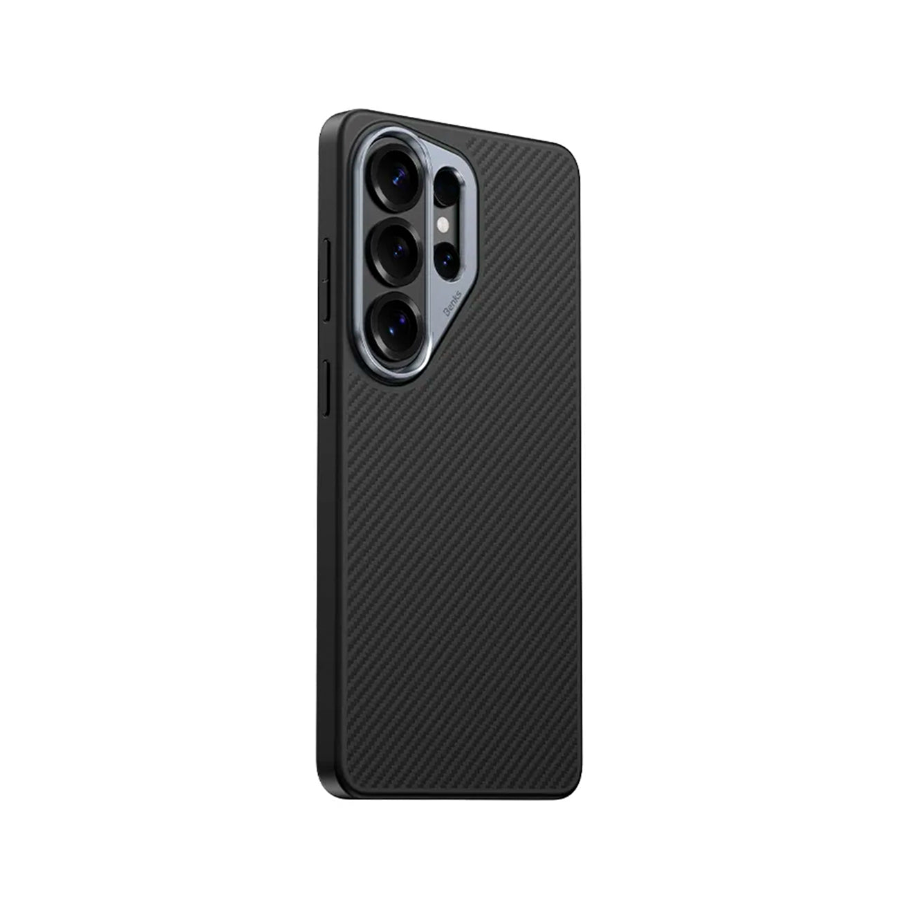 Benks Funda ArmorPro de Fibra de Aramida Kevlar 600D para Galaxy S26 Ultra con Anillo Magnético, Negro