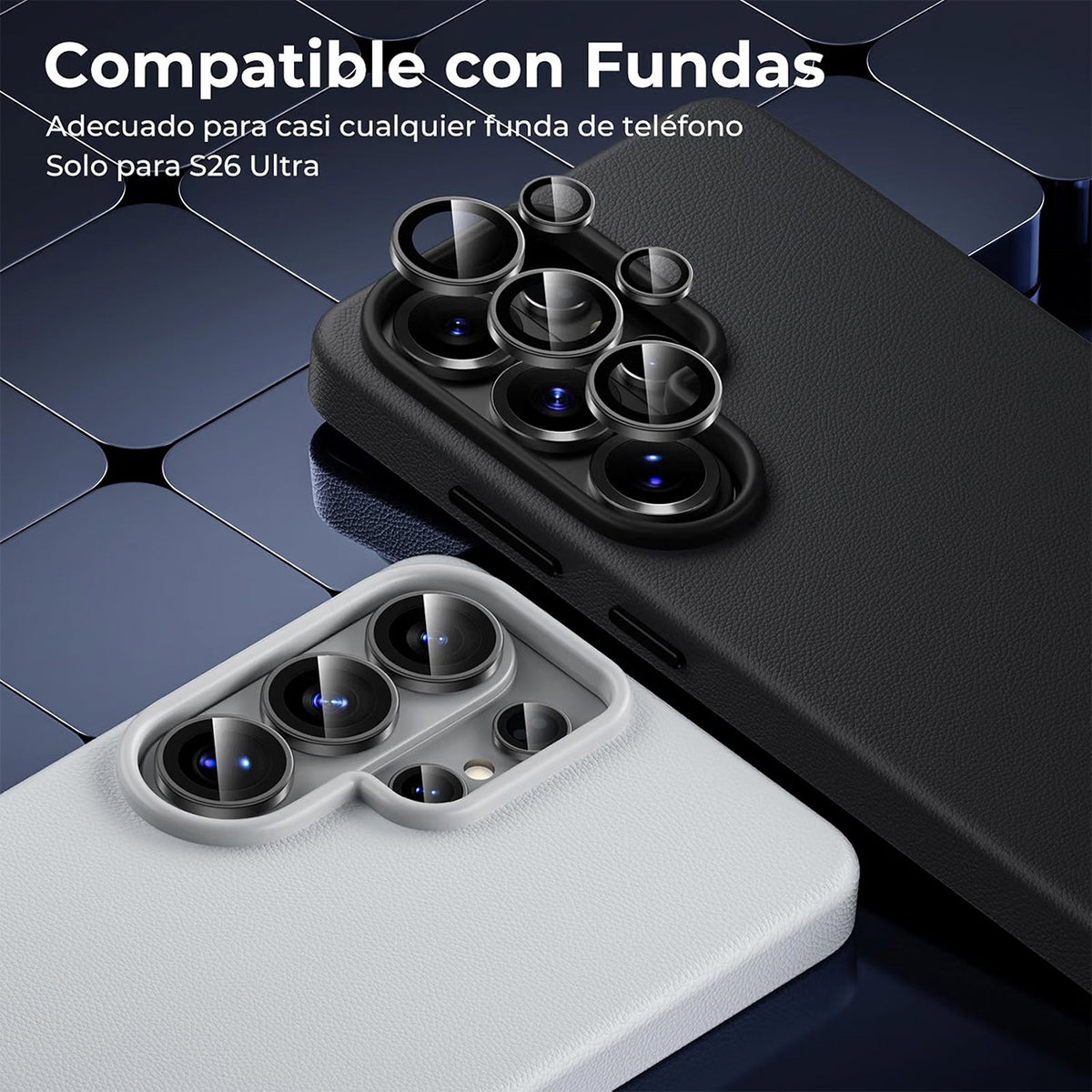 Benks Protector de Lente GlassWarrior para Galaxy S26 Ultra, Plata