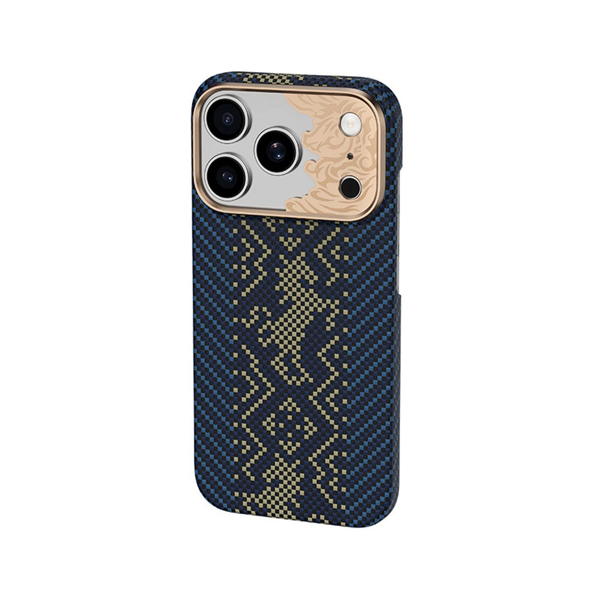 Benks Funda Knight Air de Fibra de Aramida Kevlar para iPhone 18 Pro Compatible con MagSafe, Azul