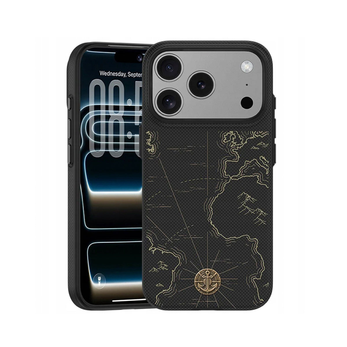 Benks Funda ArmorEdge Air Navigator de Fibra de Aramida Kevlar para iPhone 18 Pro Compatible con MagSafe