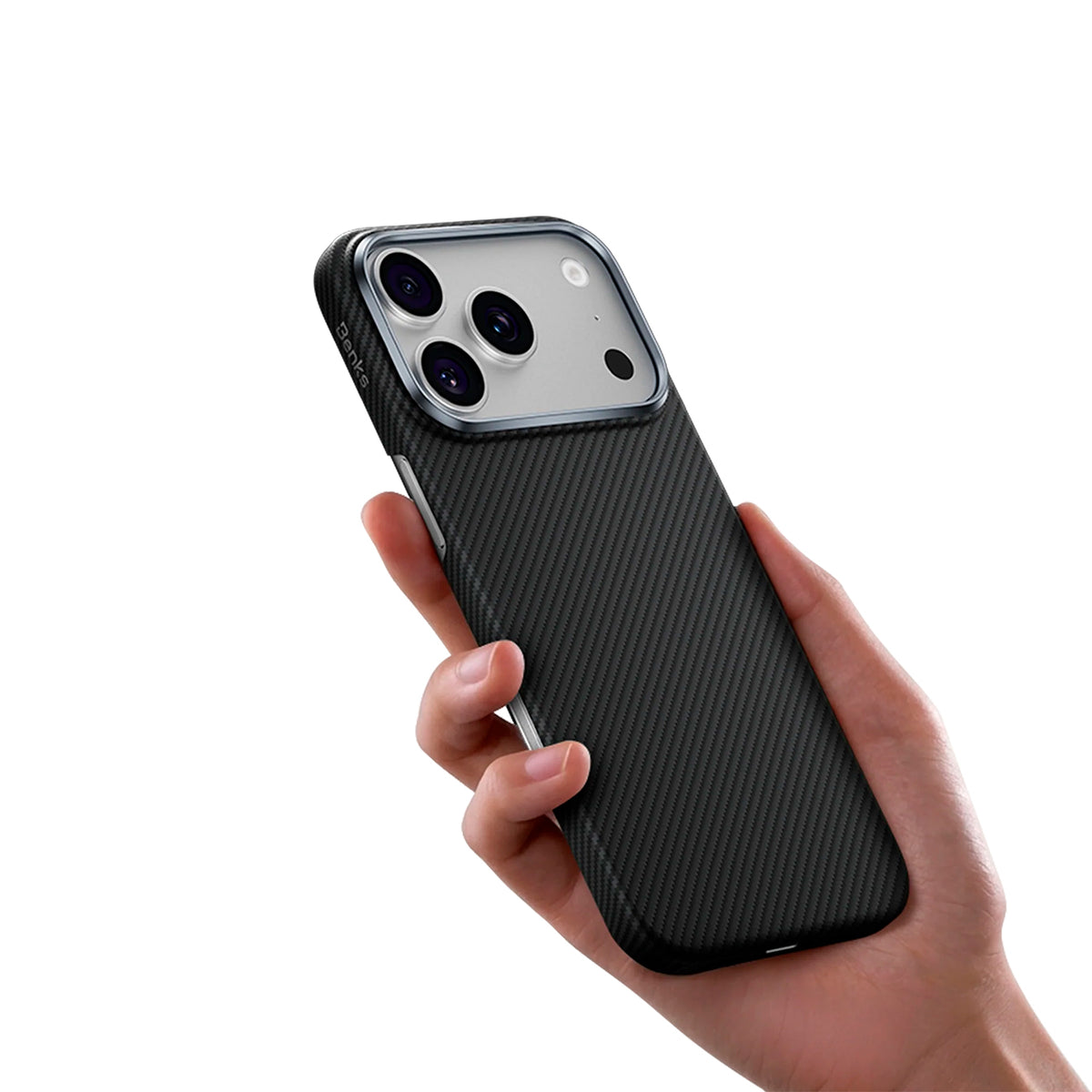 Benks Funda Air de Fibra de Aramida Kevlar 600D para iPhone 18 Pro Compatible con MagSafe